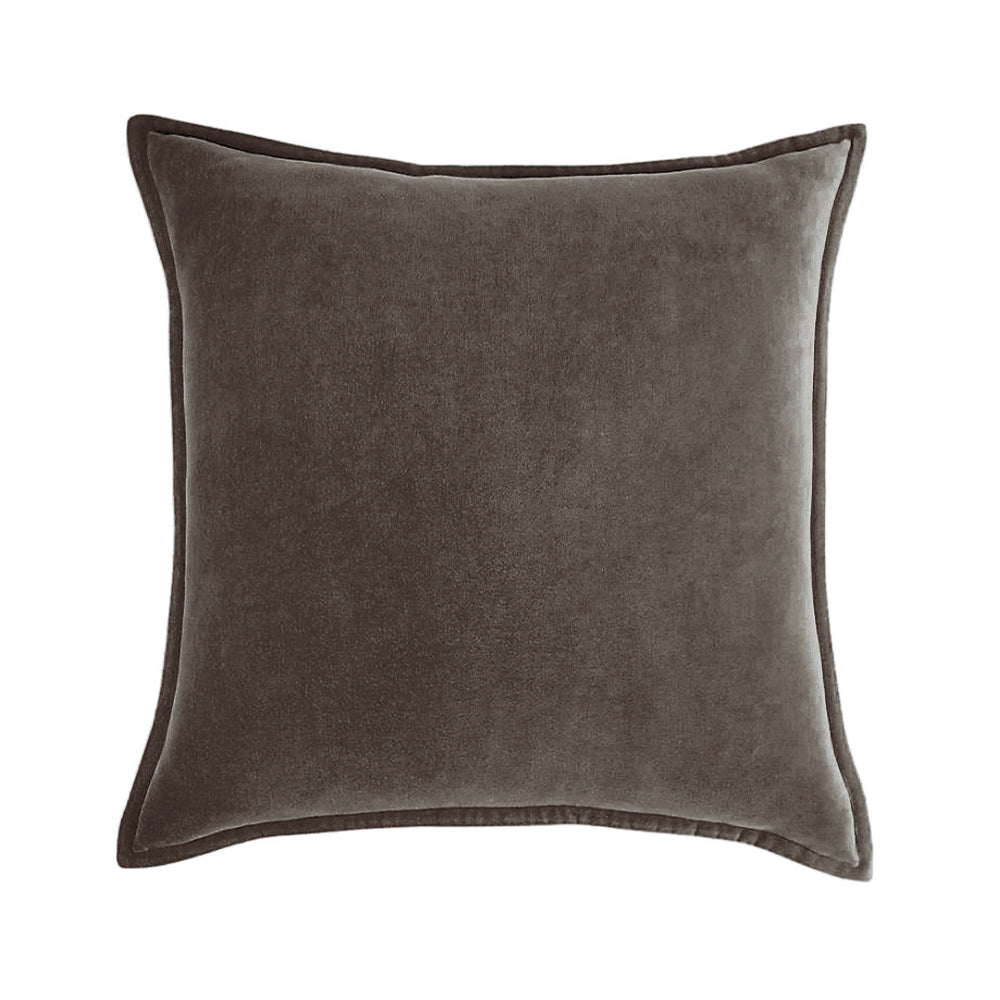 Velvet Throw Pillow with Insert