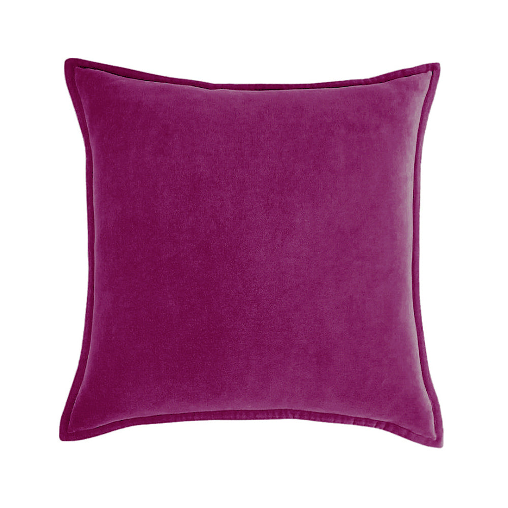 Velvet Throw Pillow with Insert