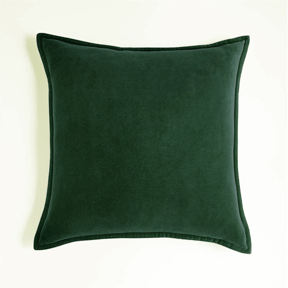 Velvet Throw Pillow with Insert