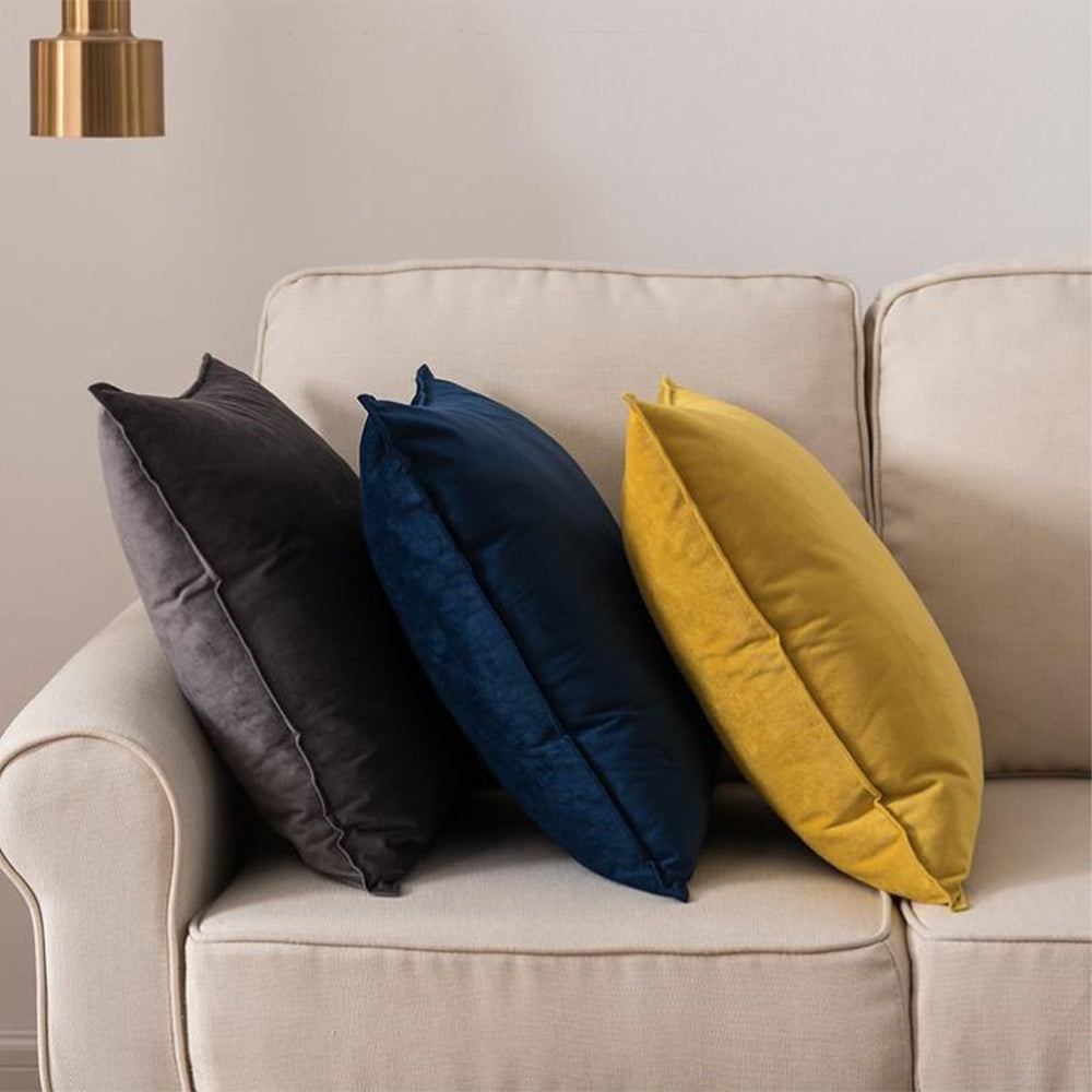 Velvet Throw Pillow with Insert