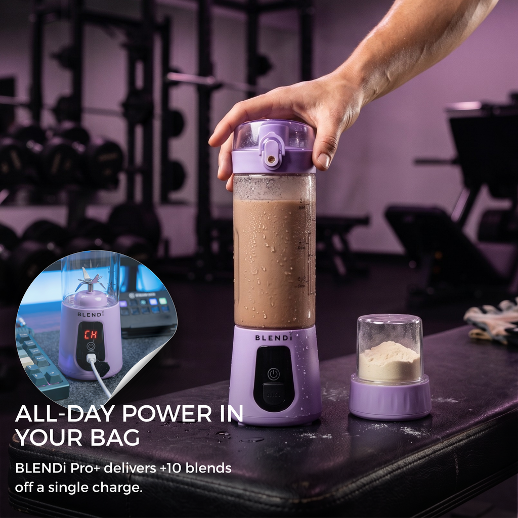 BLENDi Pro+ Portable Blender – 120W, 17oz, Crushes Ice, USB-C Rechargeable