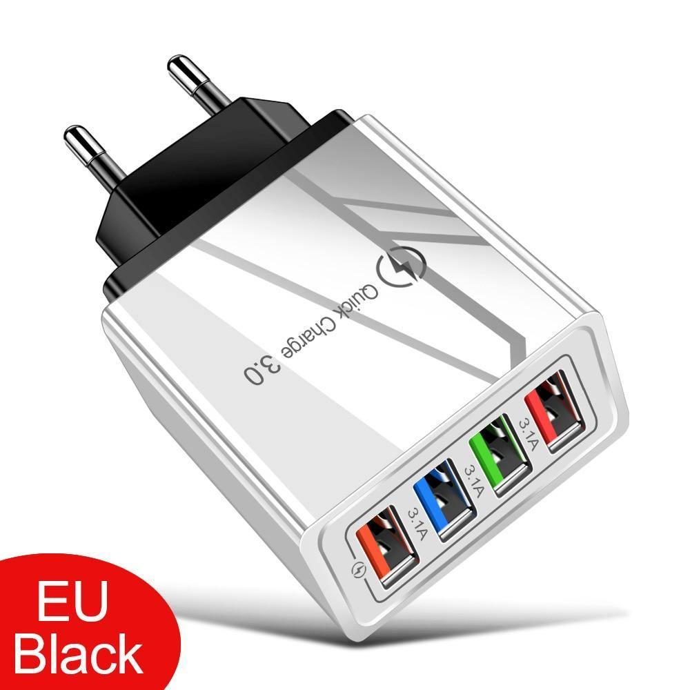 3-Port USB Wall Charger