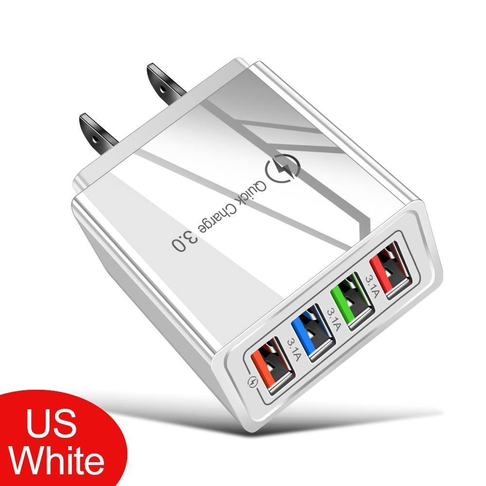 3-Port USB Wall Charger
