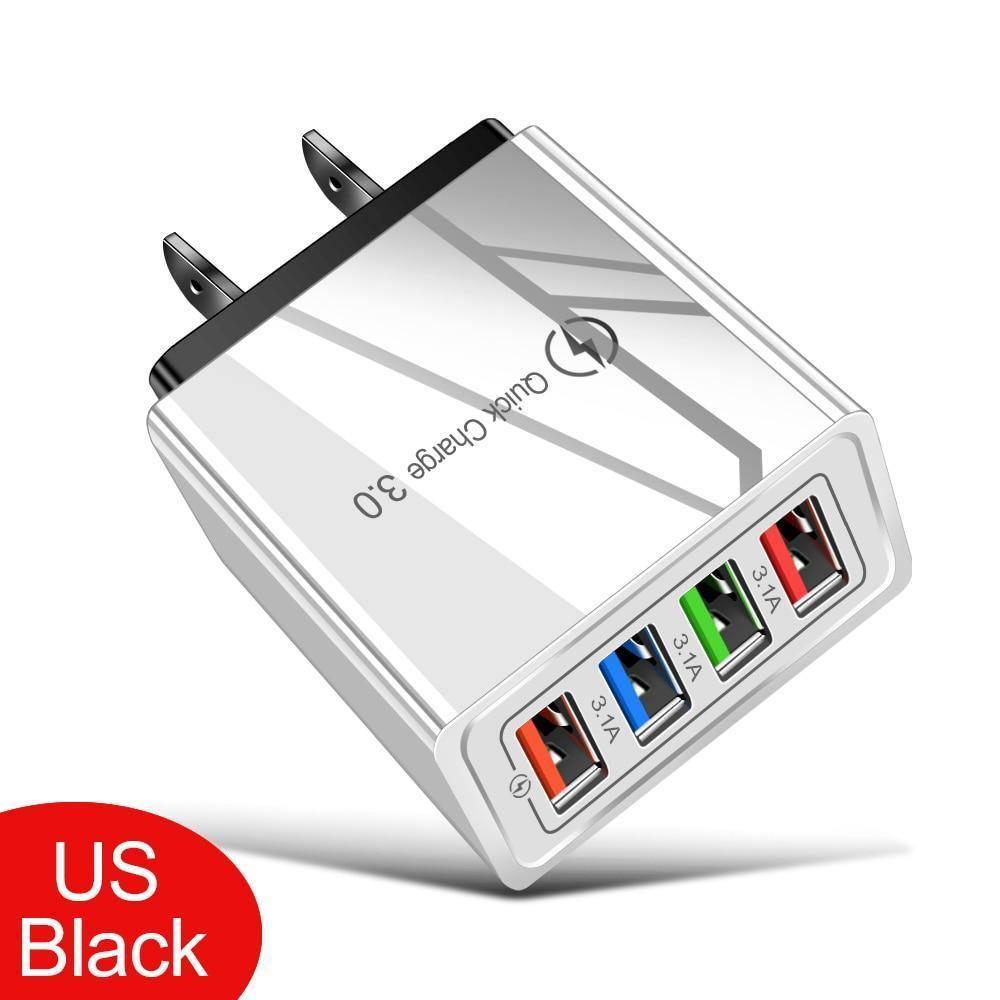 3-Port USB Wall Charger