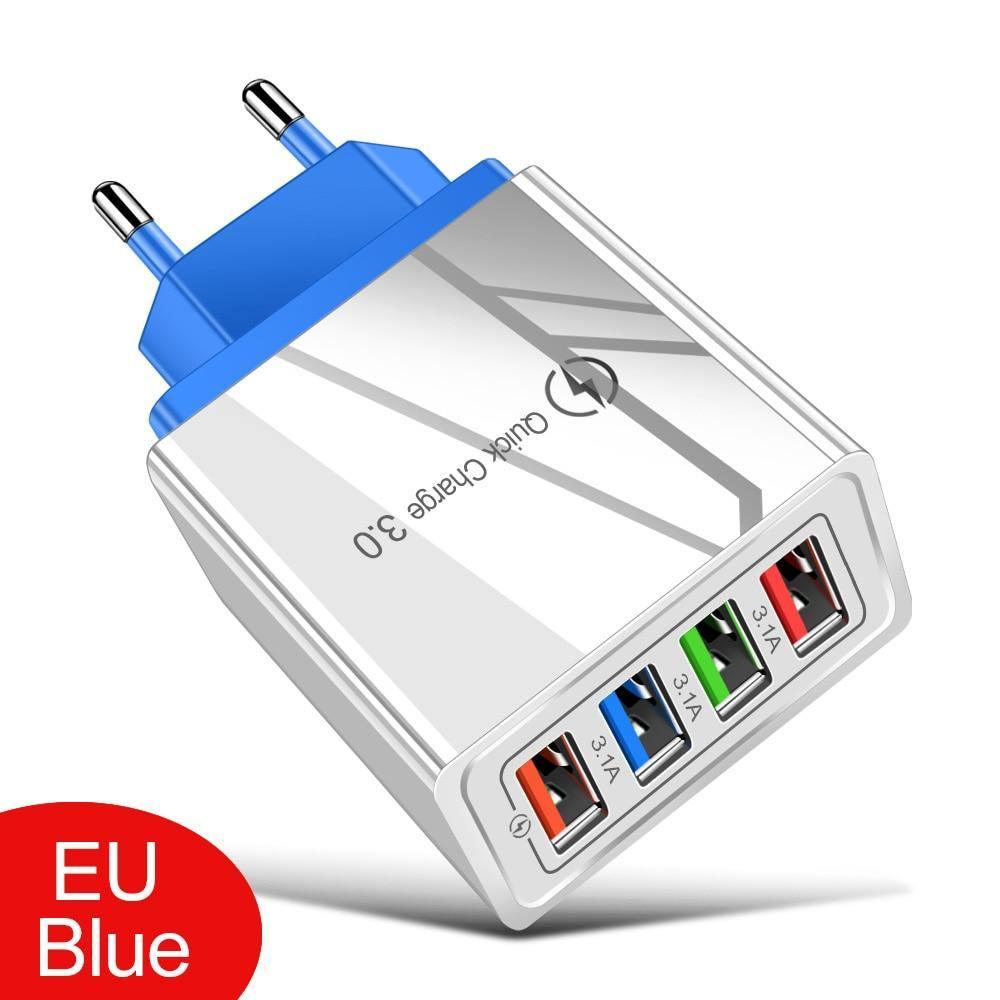 3-Port USB Wall Charger