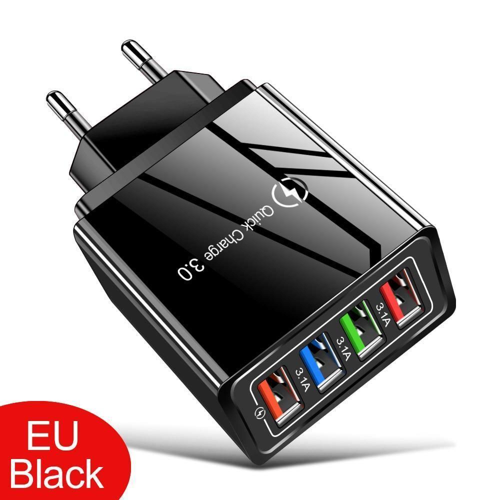 3-Port USB Wall Charger