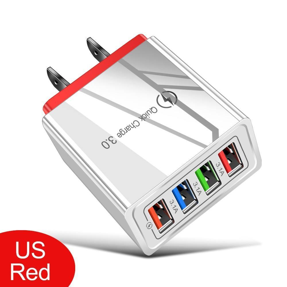 3-Port USB Wall Charger
