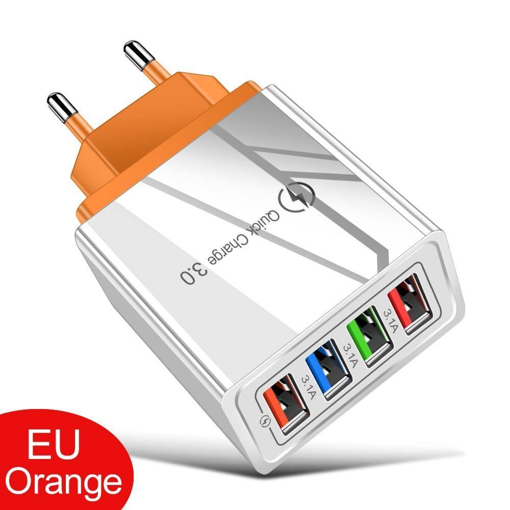 3-Port USB Wall Charger