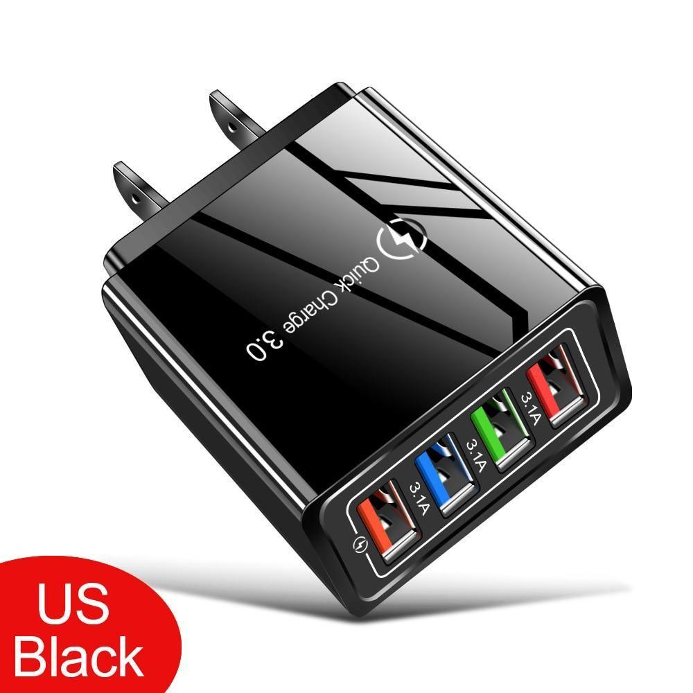 3-Port USB Wall Charger
