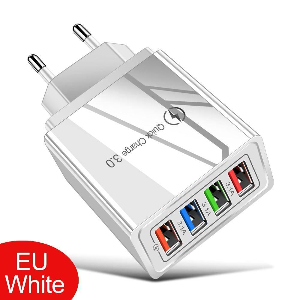 3-Port USB Wall Charger