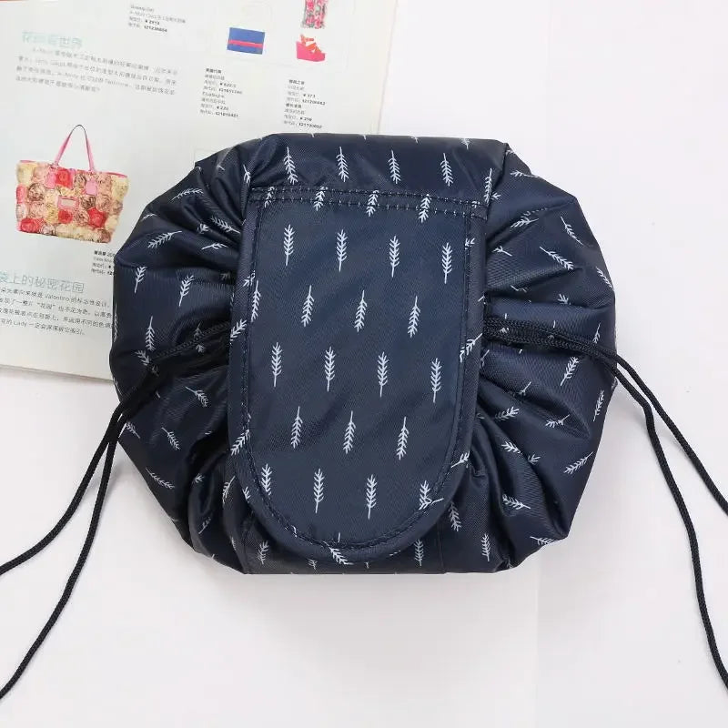Drawstring Makeup & Travel Organizer