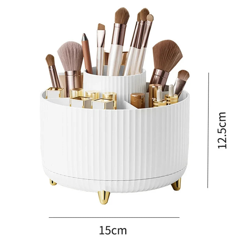 360° Rotating Makeup Organizer
