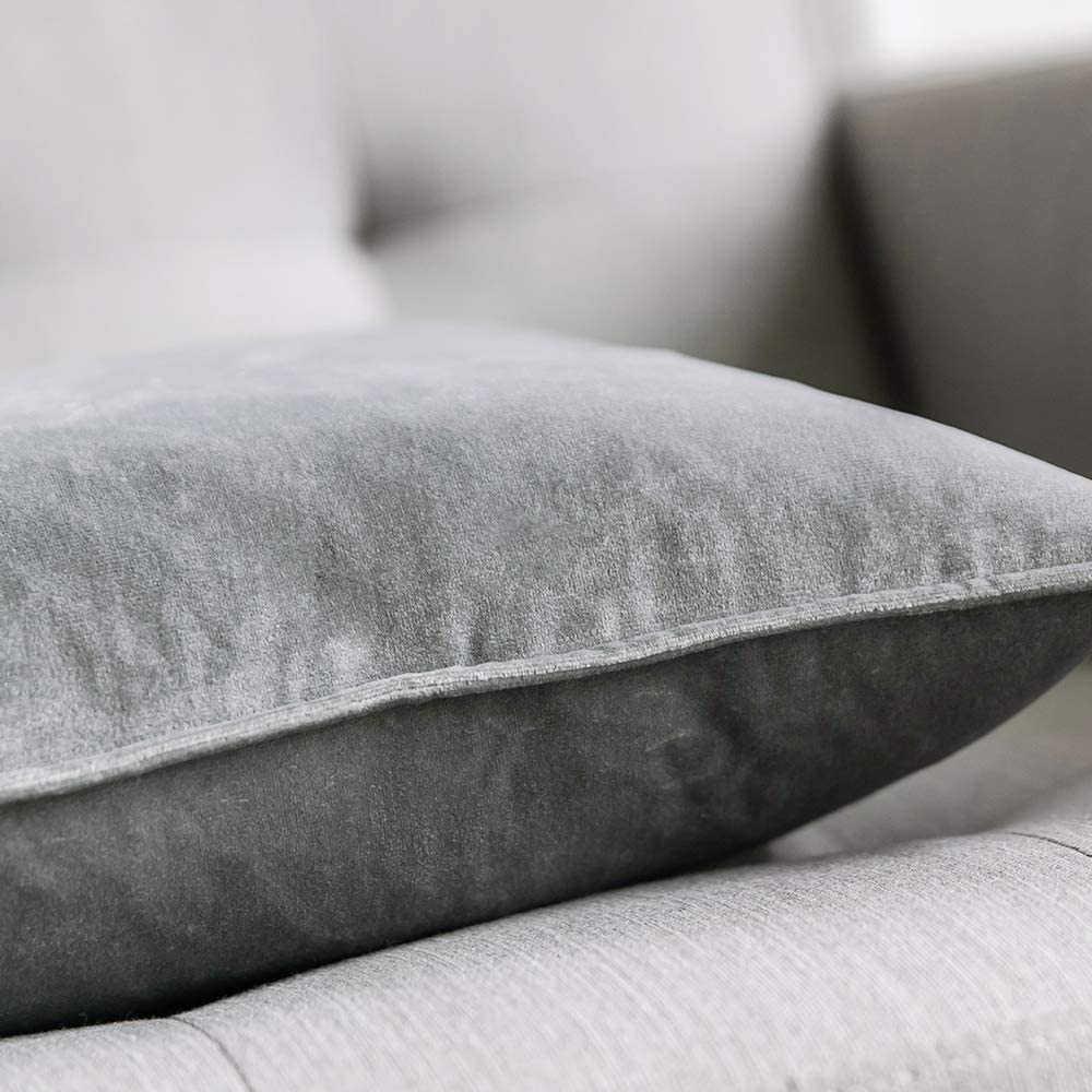 Velvet Throw Pillow with Insert