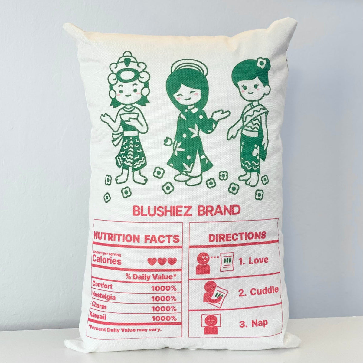 Jasmine Rice Decorative Throw Pillow
