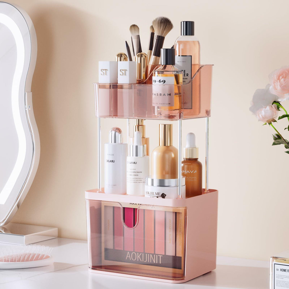 3-Tier Vanity Organizer with Drawers